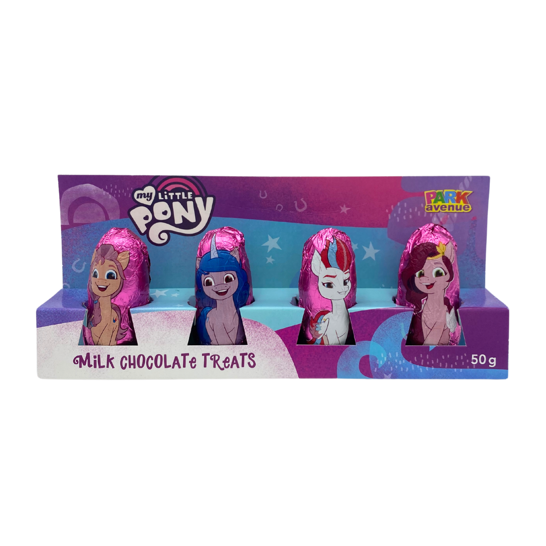My Little Pony Milk Choc Treats 4 pack Sweet As