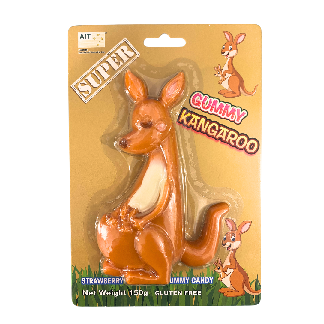 Super Sized Gummy Kangaroo 150g