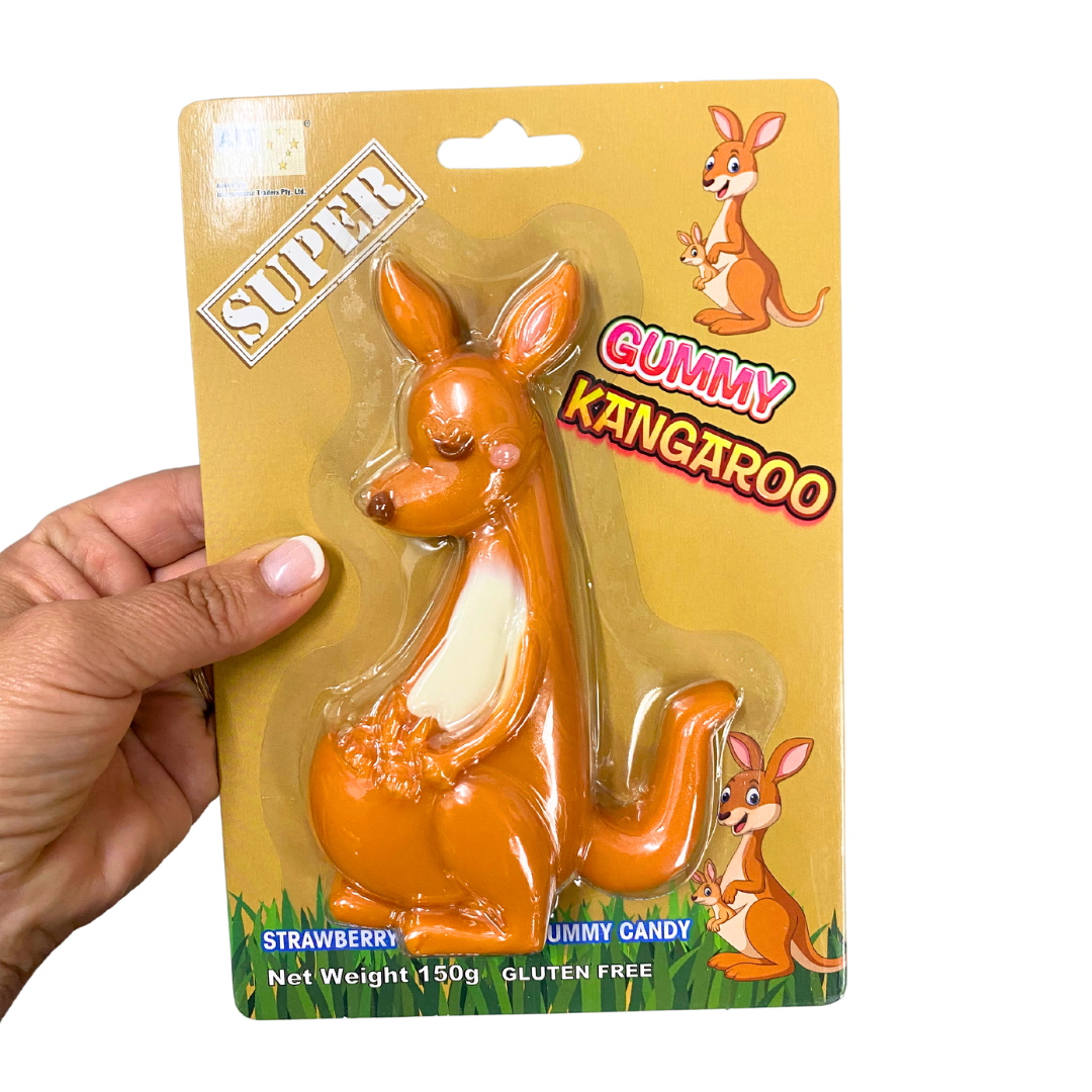 Super Sized Gummy Kangaroo 150g