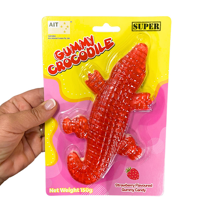 Super Sized Gummy Crocodile 150g