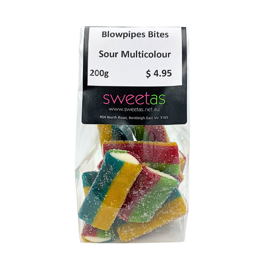 Blowpipes Bites / Sour Multicolour 200g