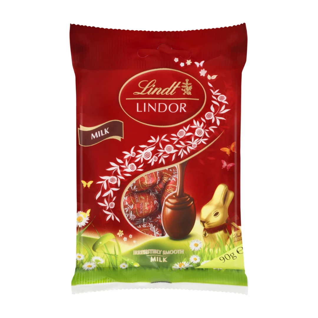 Lindor Milk Mini Egg Bag - 90g