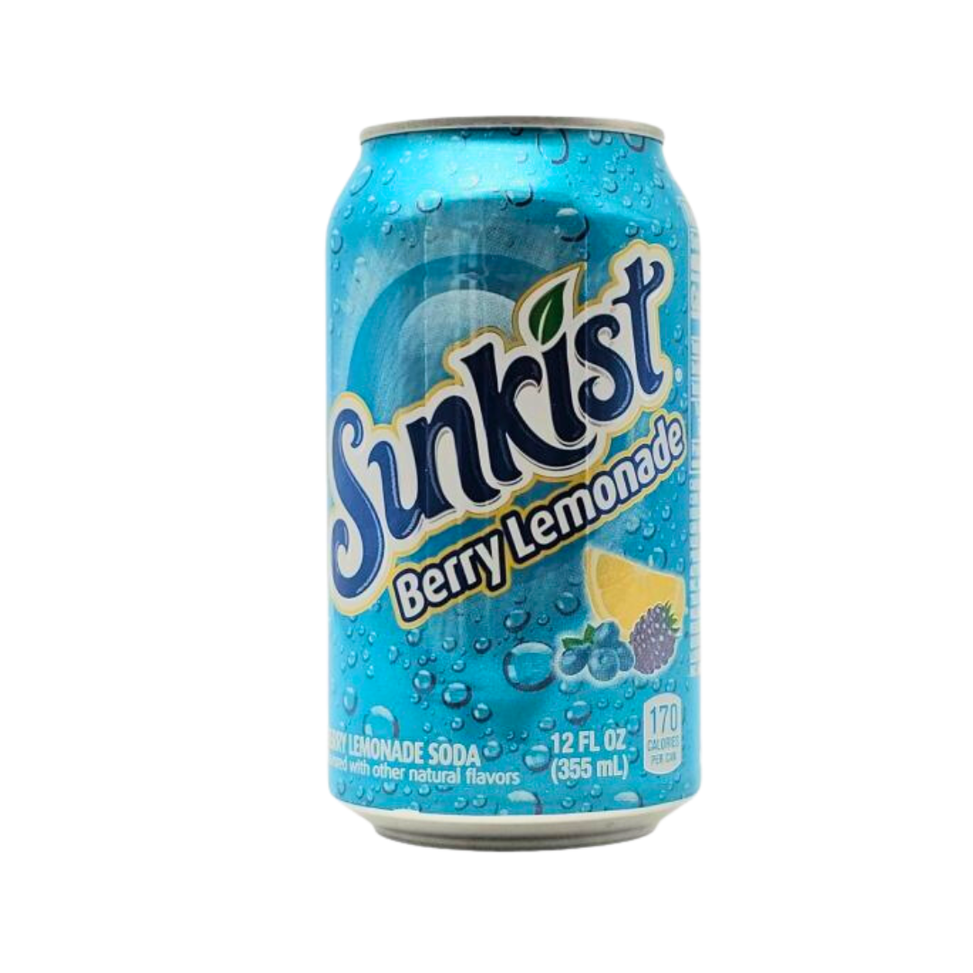 Sunkist Berry Lemonade Soda 355ml Sweet As Sunkist Berry Lemonade Soda 355ml Sweet As
