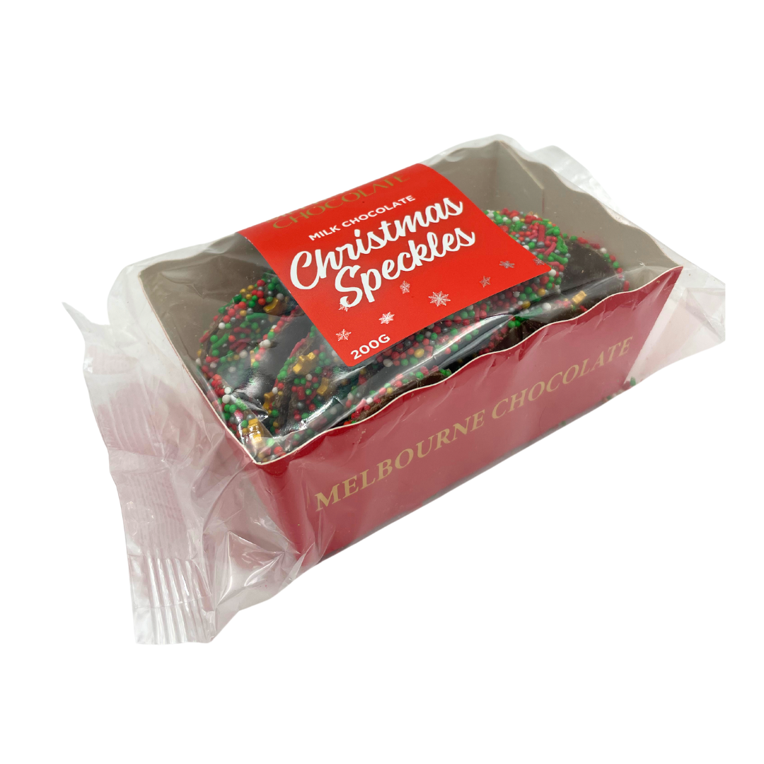 Melbourne Chocolate Christmas Speckles - 200g