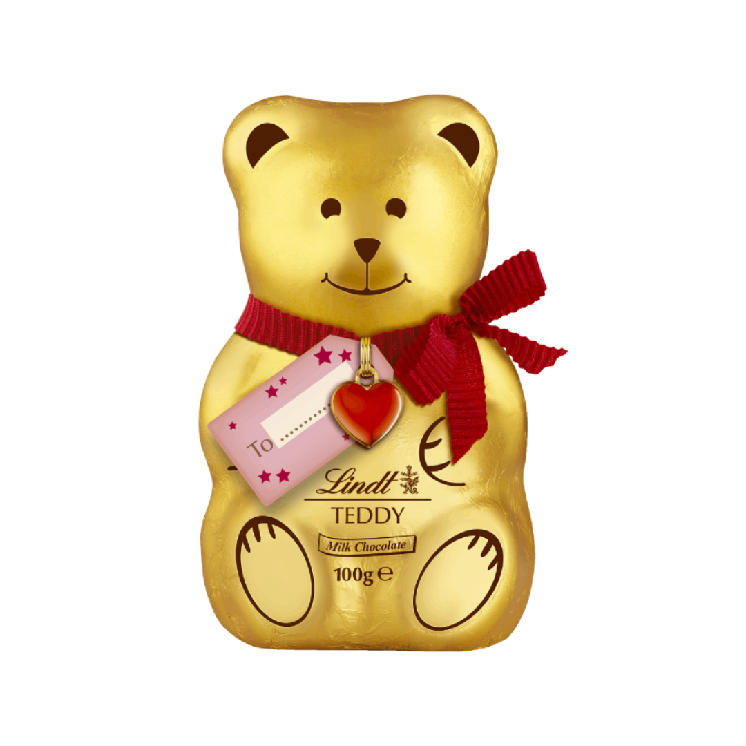 Lindt Chocolate Gold Teddy - 100g