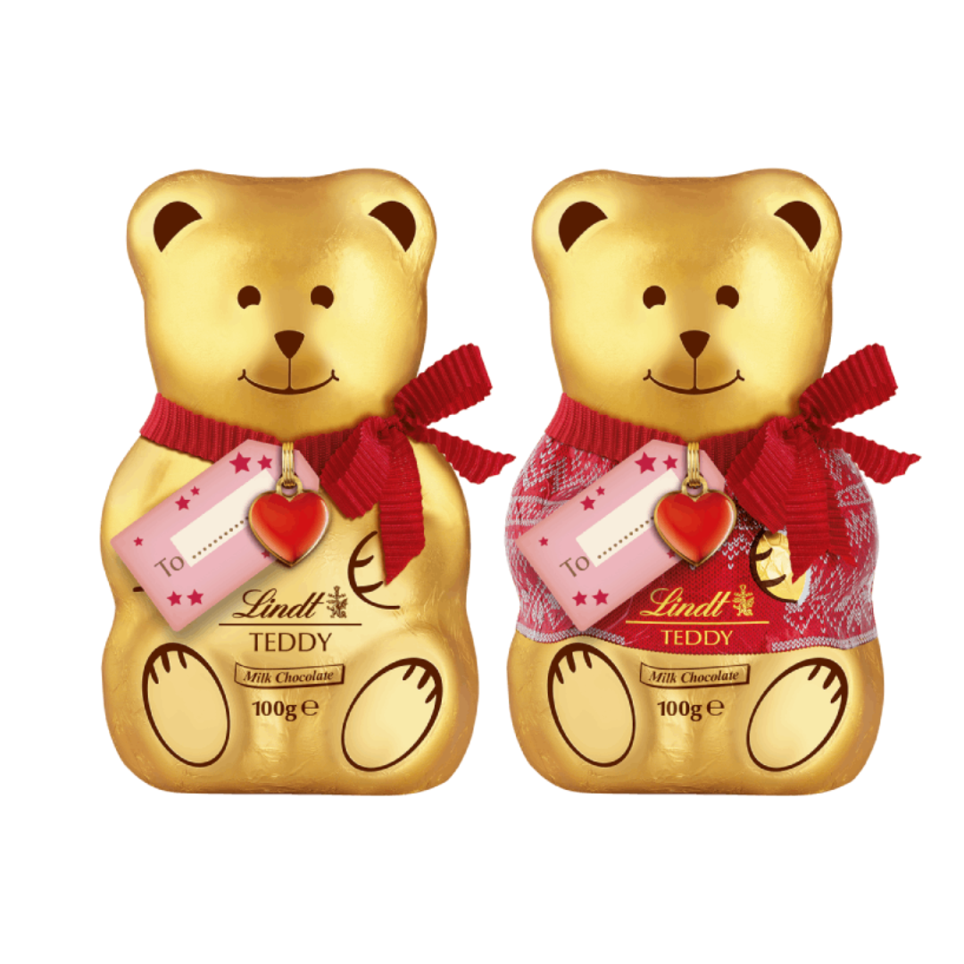 Lindt Chocolate Gold Teddy - 100g