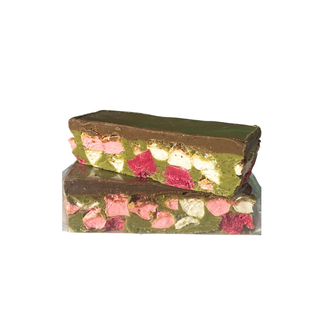 Pistachio Fudgey Rocky Road 60g