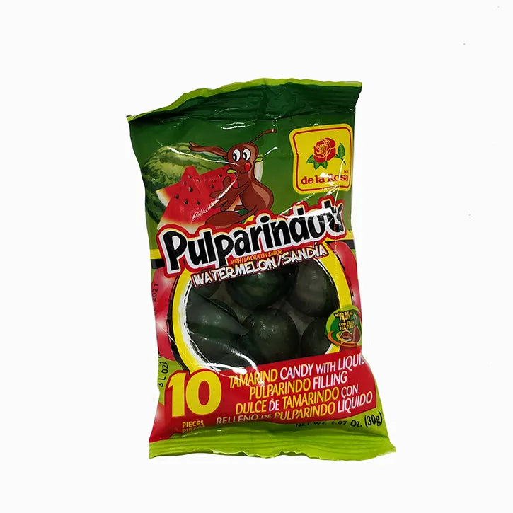 de la Rosa Pulparindots Tamarind Spicy Watermelon Candy 30g