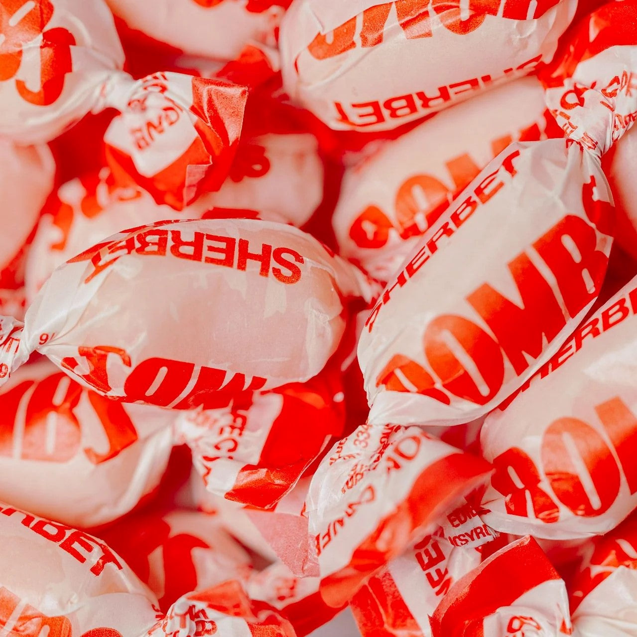 Red Sherbet Bombs - 400g Bag