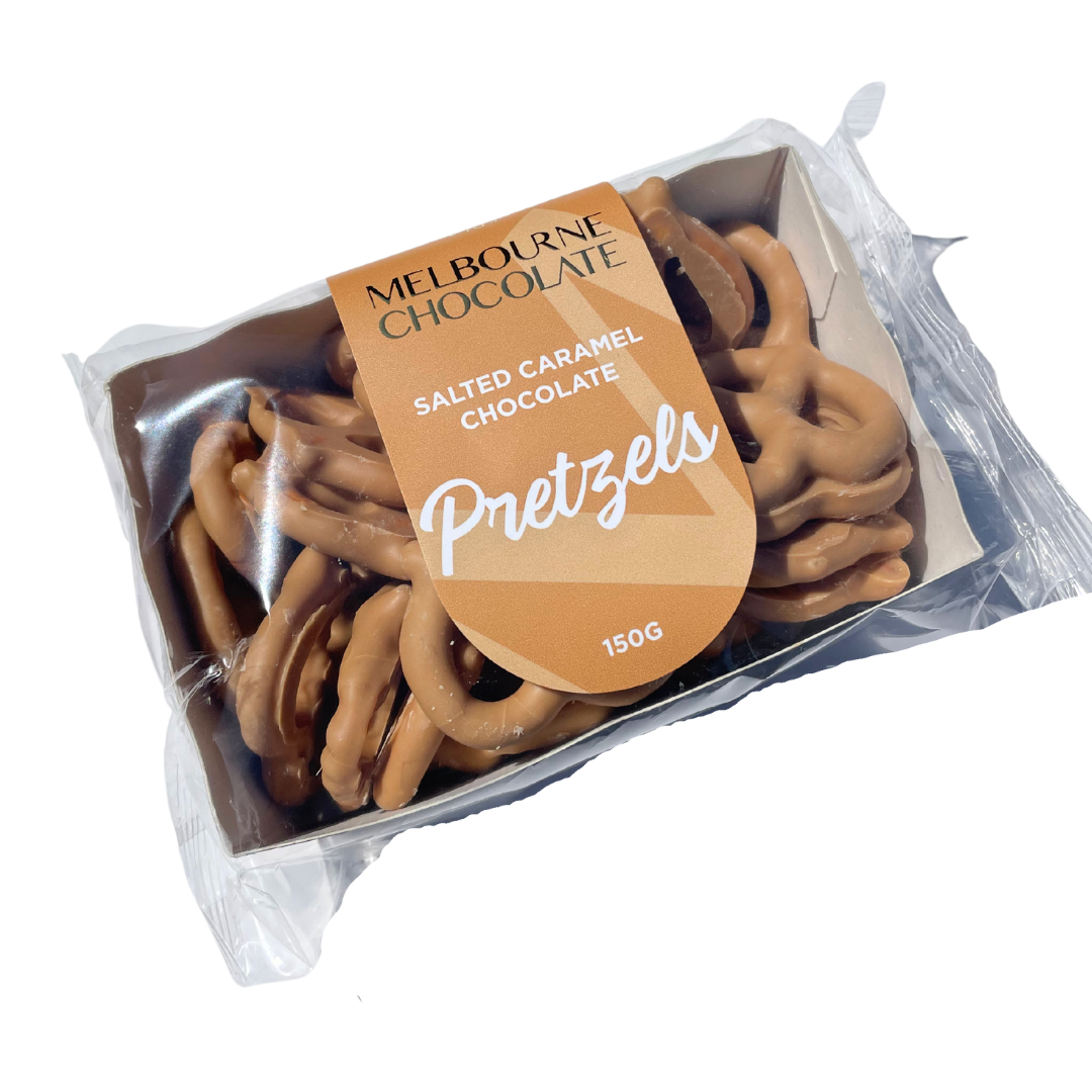 Salted Caramel Chocolate Pretzels - 150g