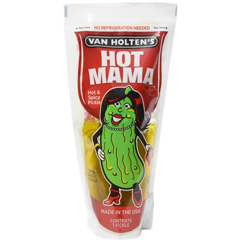 Van Holten's Hot Mama Pickle in a Pouch