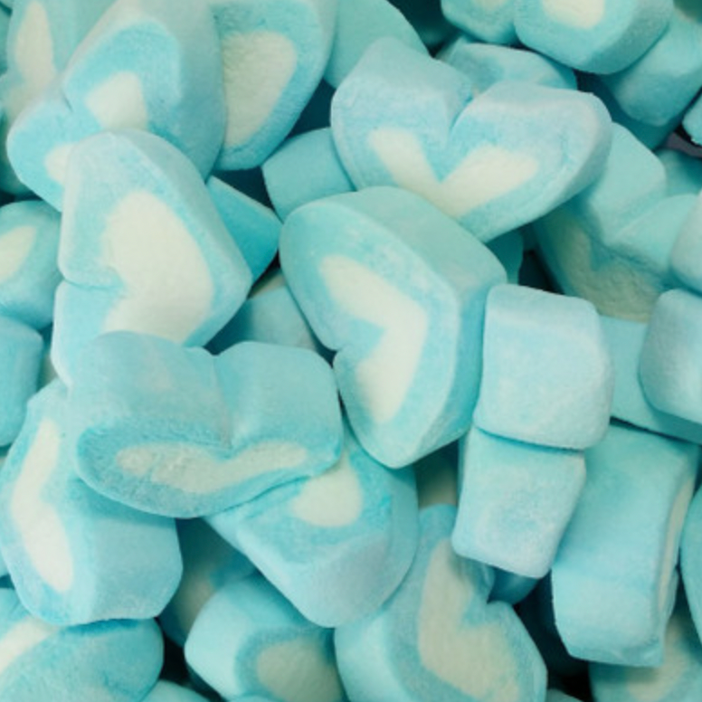 Blue Mallow Heart 800g