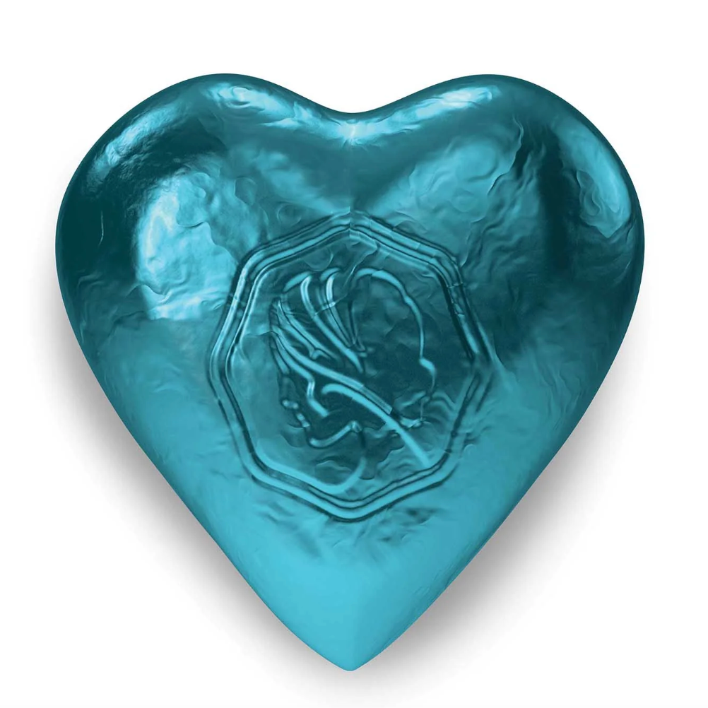 Hearts - 1kg Teal / Pink Lady