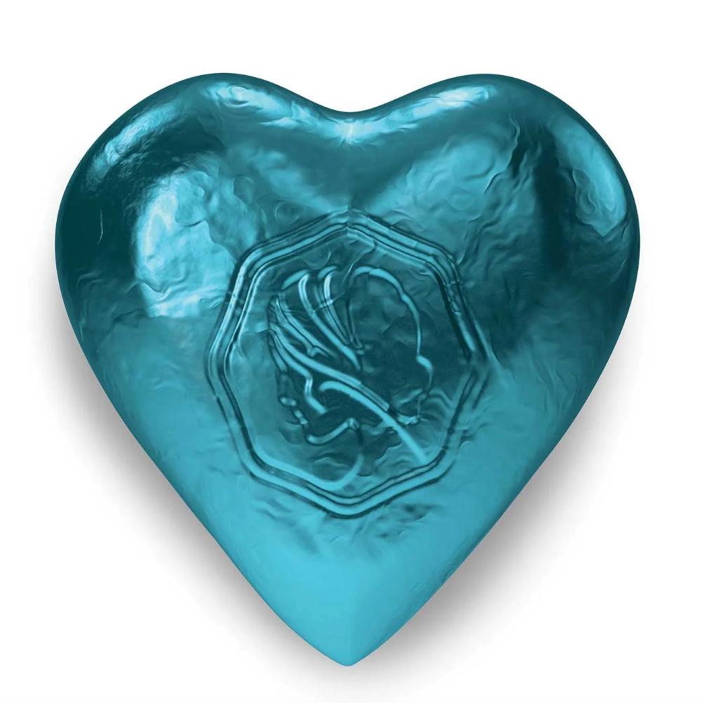 Hearts - 1kg Tub Teal