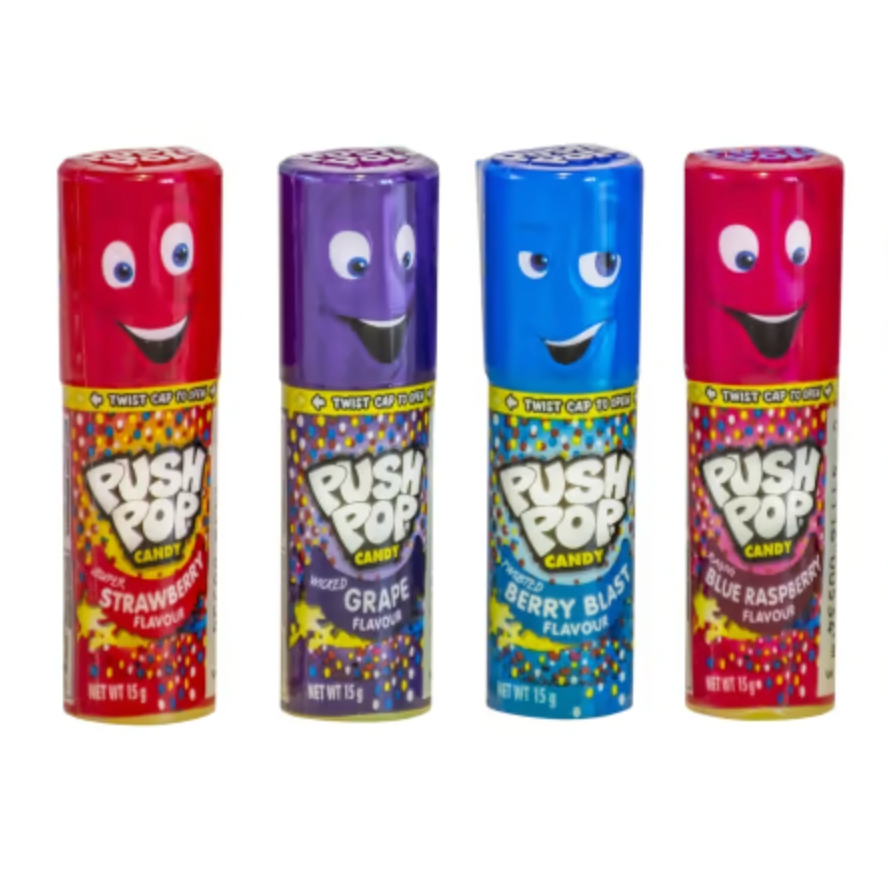 Push Pop Lollipop - Various flavours