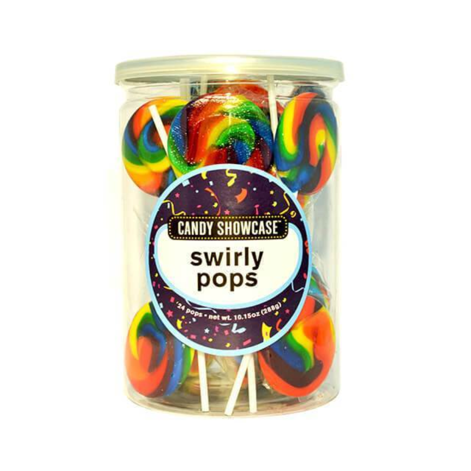 Swirly Pops - 24 Pack / Rainbow