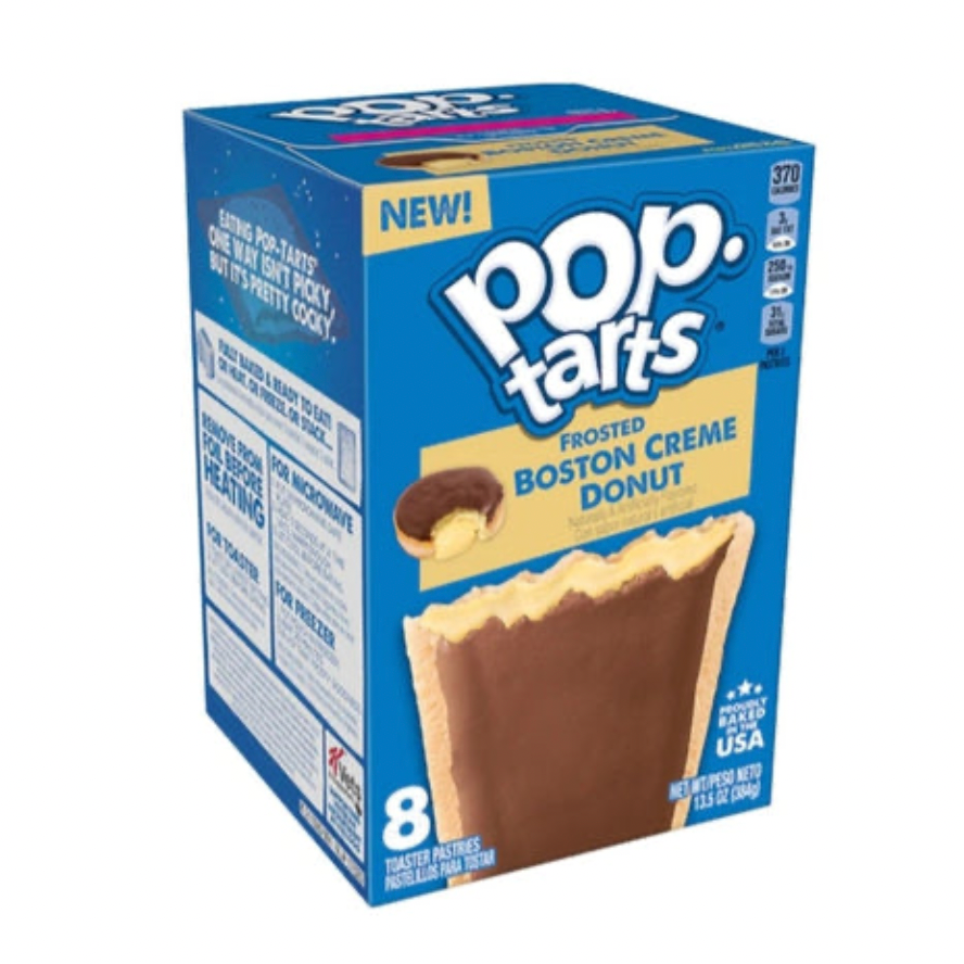 Pop Tarts / Frosted Boston Creme Donut