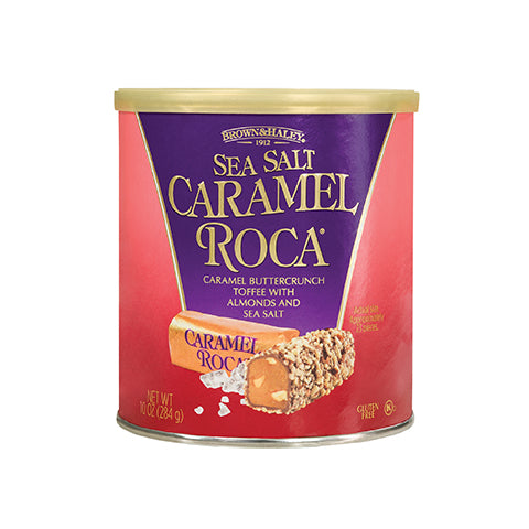 Brown & Haley Sea Salt Caramel Roca 284g Canister