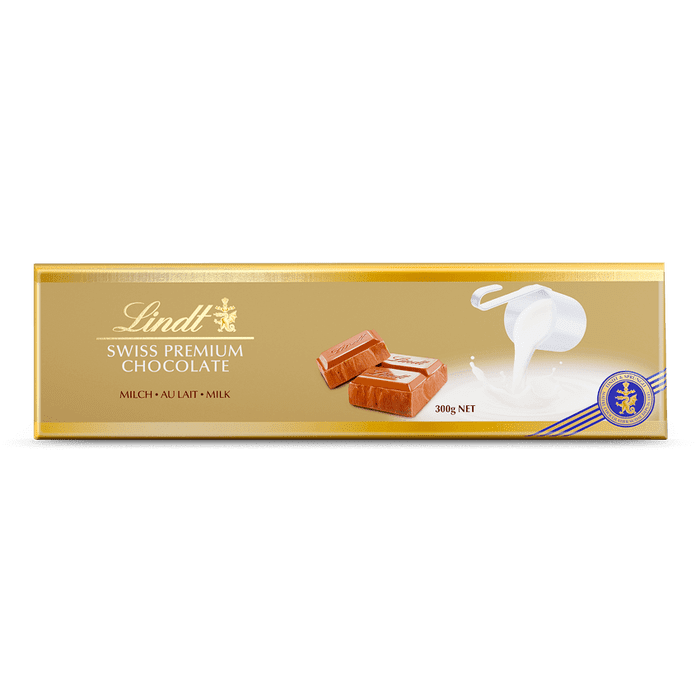 Lindt Swiss Premium Milk Chocolate - 300g
