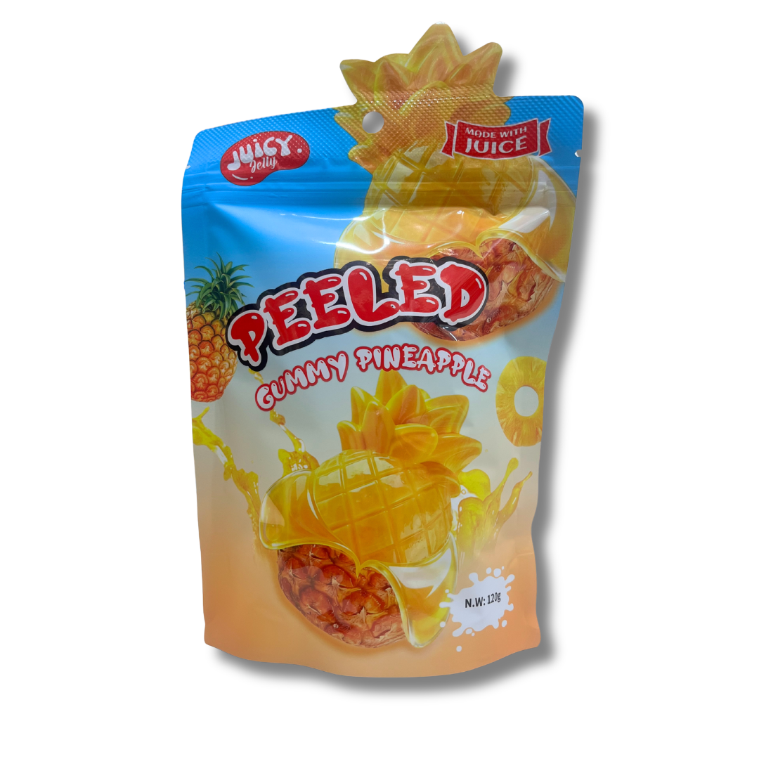 Peeled Gummy Pineapple 120g