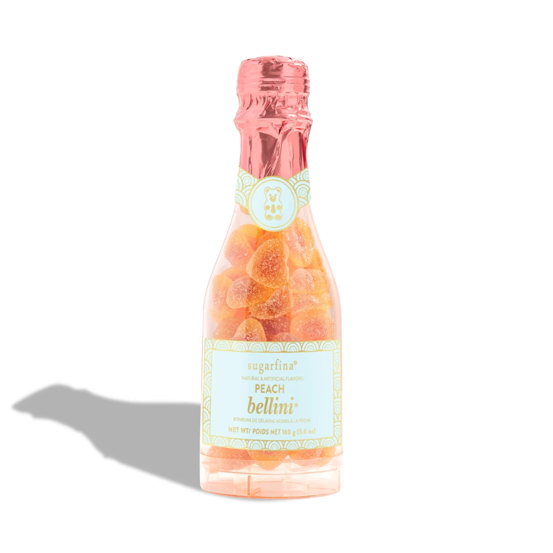 Sugarfina Peach Bellini Bears Celebration bottle 160g