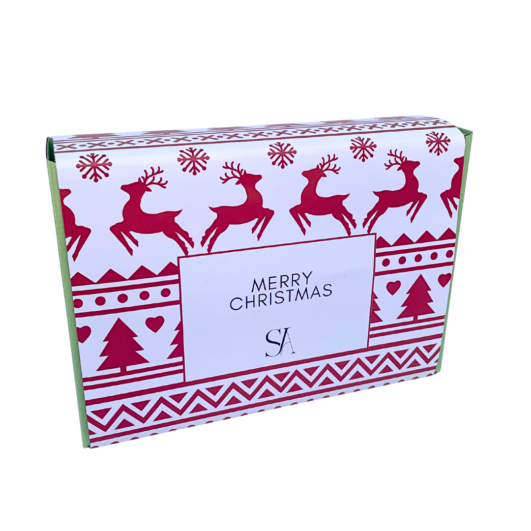 Branded Corporate Christmas Gift Box – 1.25kg Premium Chocolate & Candy (180 pieces)