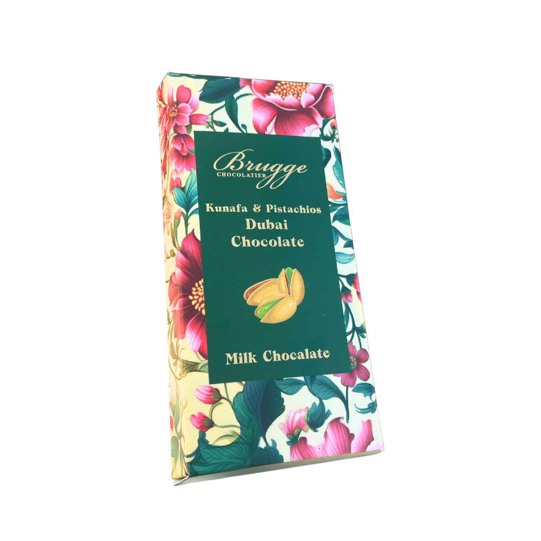 Brugge Chocolatier Pistachio Dubai Chocolate 200g