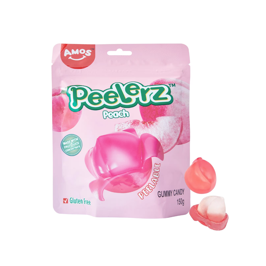 Peelerz Peach Peelable Gummy Candy 150g