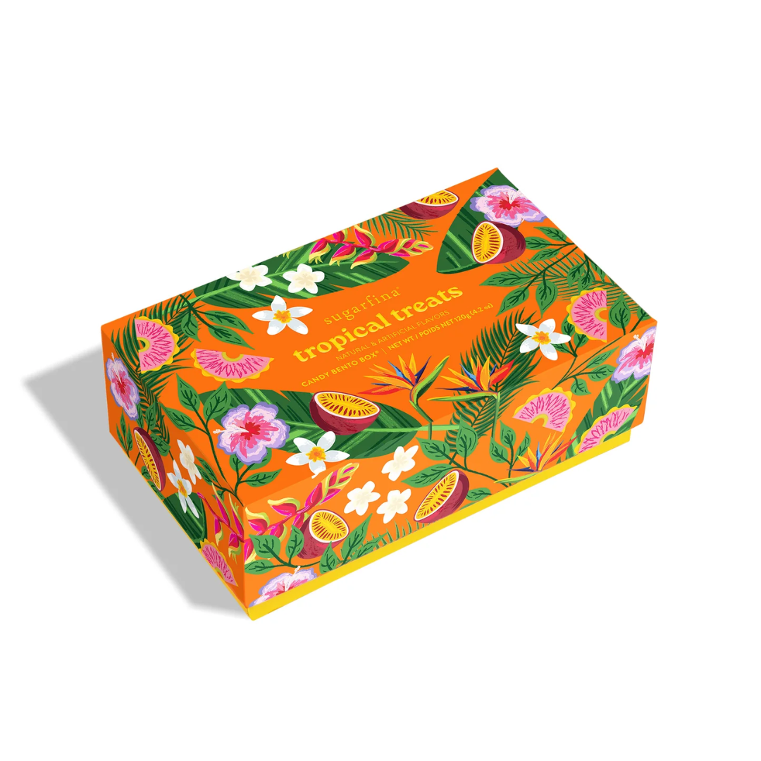 Sugarfina Tropical treats 2-piece bento gift set 120g