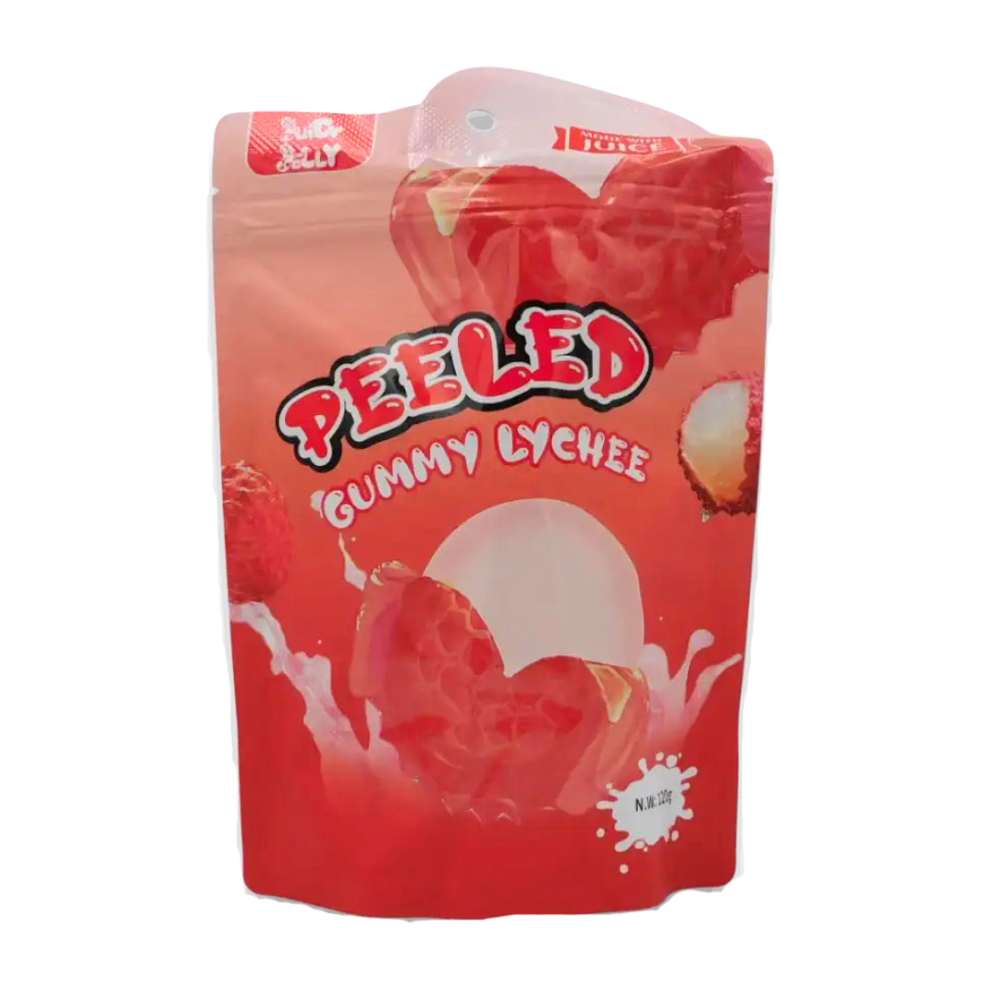 Peeled gummy peach 120g