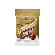 Lindt LINDOR Mini Baubles Assorted Chocolate Bag 80g