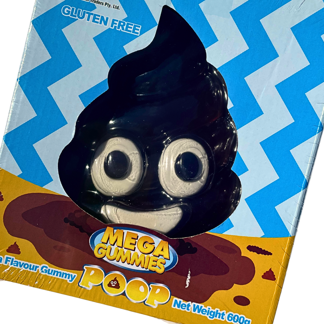 Mega Gummies Poop - Cola Flavoured 600g – Sweet As
