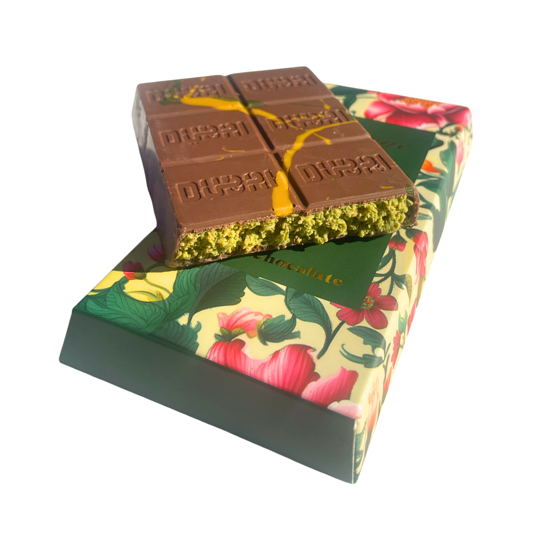 Brugge Chocolatier Pistachio Dubai Chocolate 200g