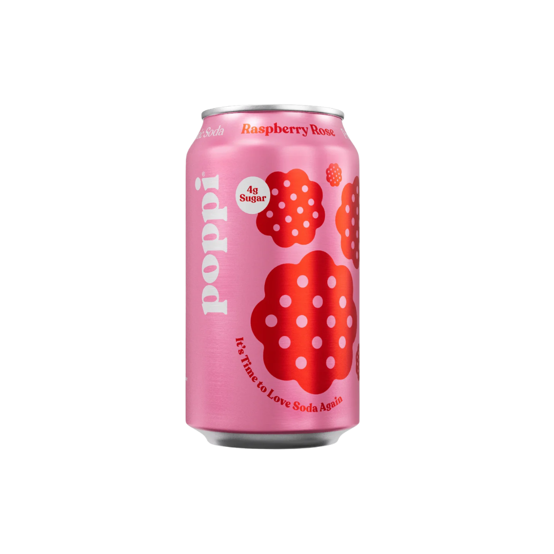 Poppi Raspberry Rose 355ml