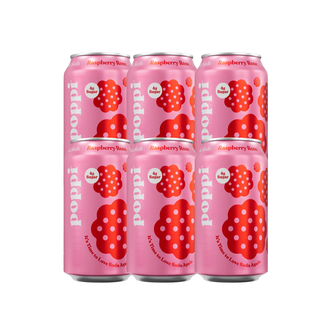 Poppi Raspberry Rose 355ml