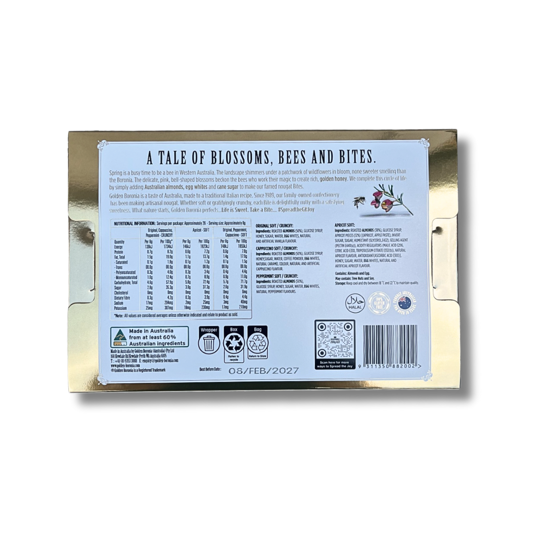 Lunar New Year Golden Boronia nougat 200g