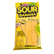 Juicy Jelly Sour Banana Sour Straps 160g