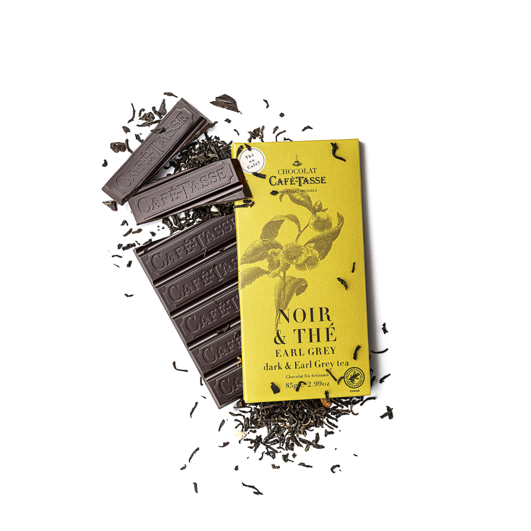 Cafe Tasse Noir & Thé Earl Grey Dark 85g