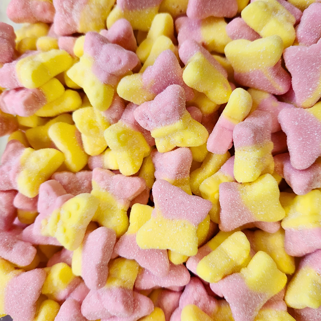 Swedish style candy sour tutti frutti butterfly 2.27kg