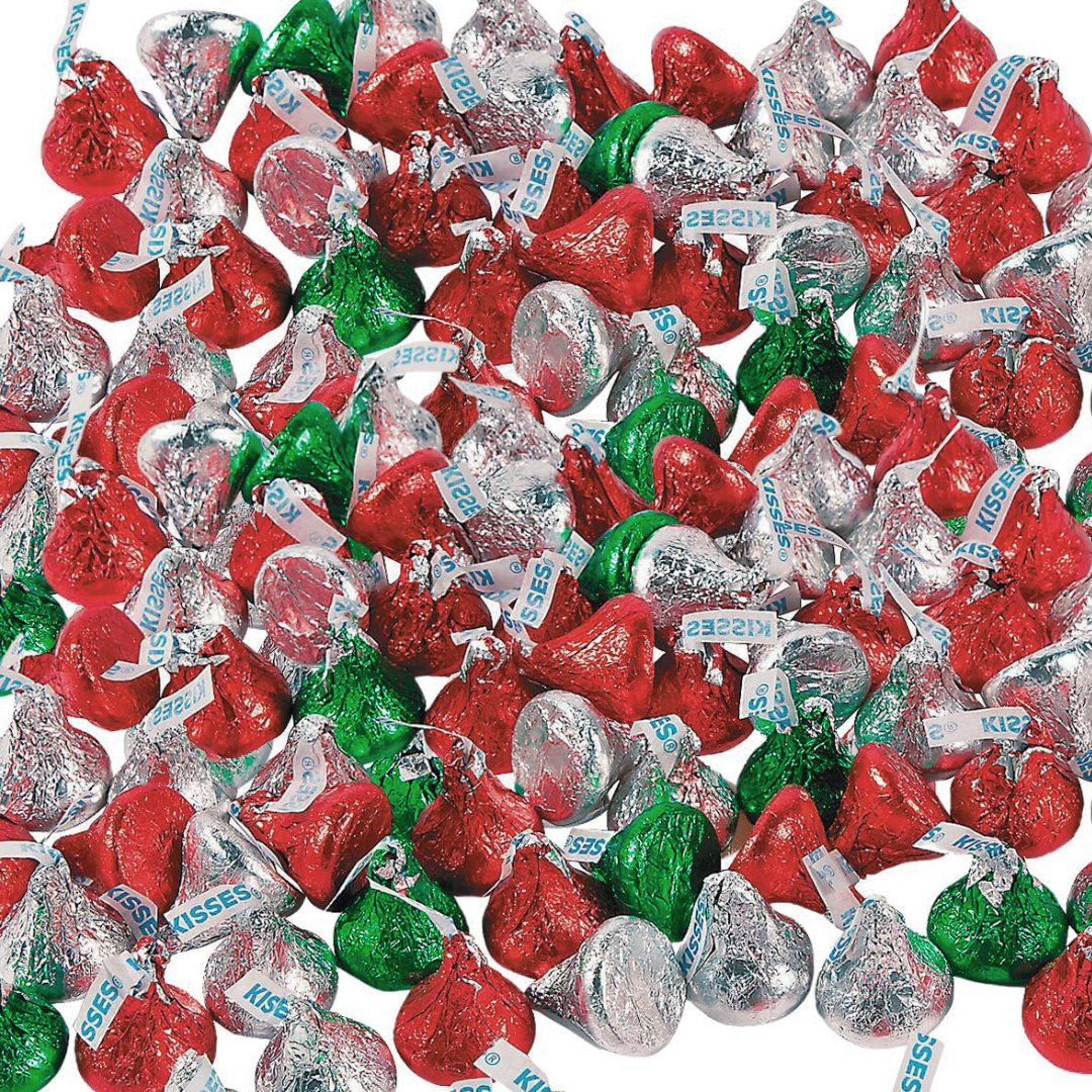 Hershey's Kisses Christmas Mix Milk Chocolate 1.95kg