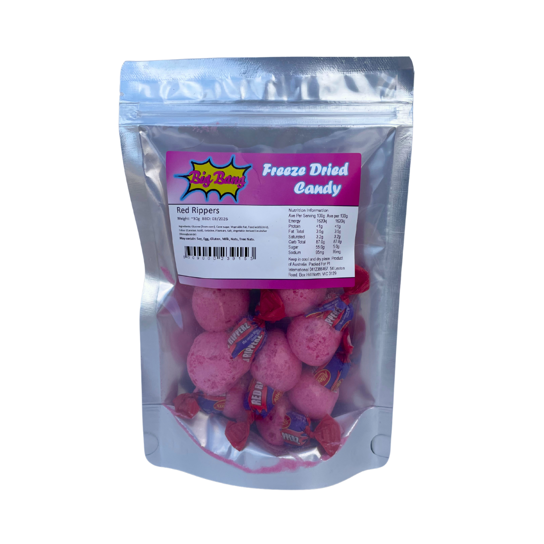 Red Ripper Ice Cream Freeze-Dried Candy: A Crunchy Twist on Classic Treats – Sweet As