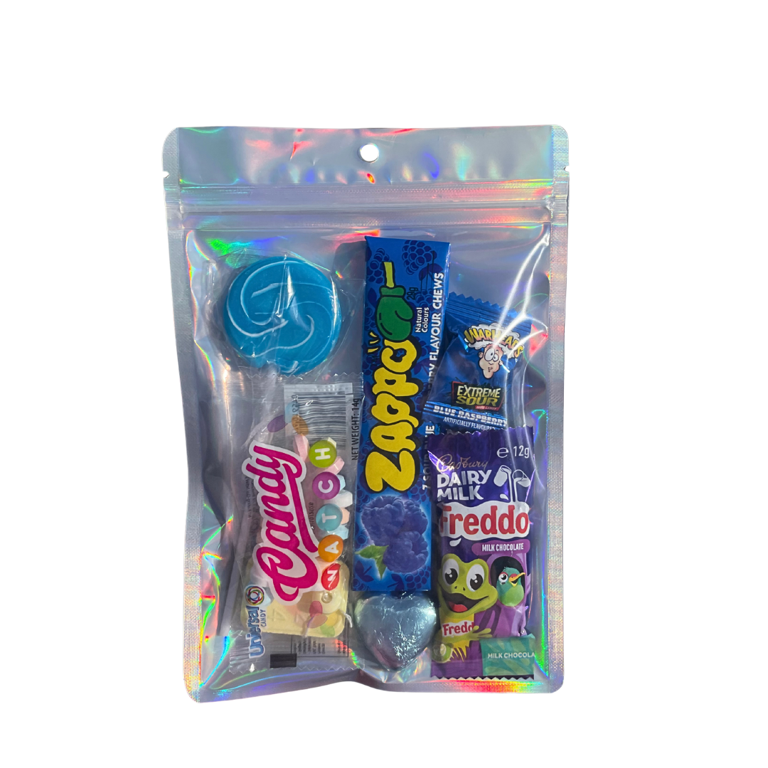 Blue Treat Lolly Bag 90g