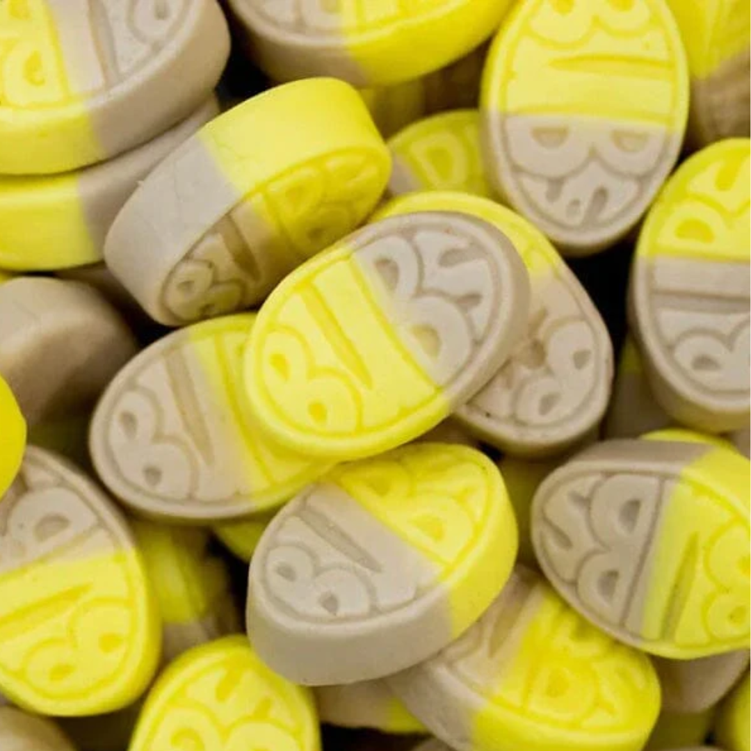 Close-up of yellow and beige decorative items with intricate patterns.