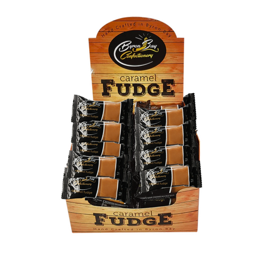 Byron Bay Caramel Fudge 36x40g Box 1.4kg