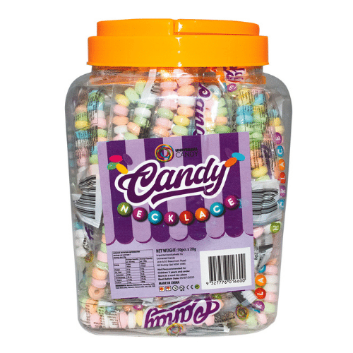 Tub of Candy Necklaces