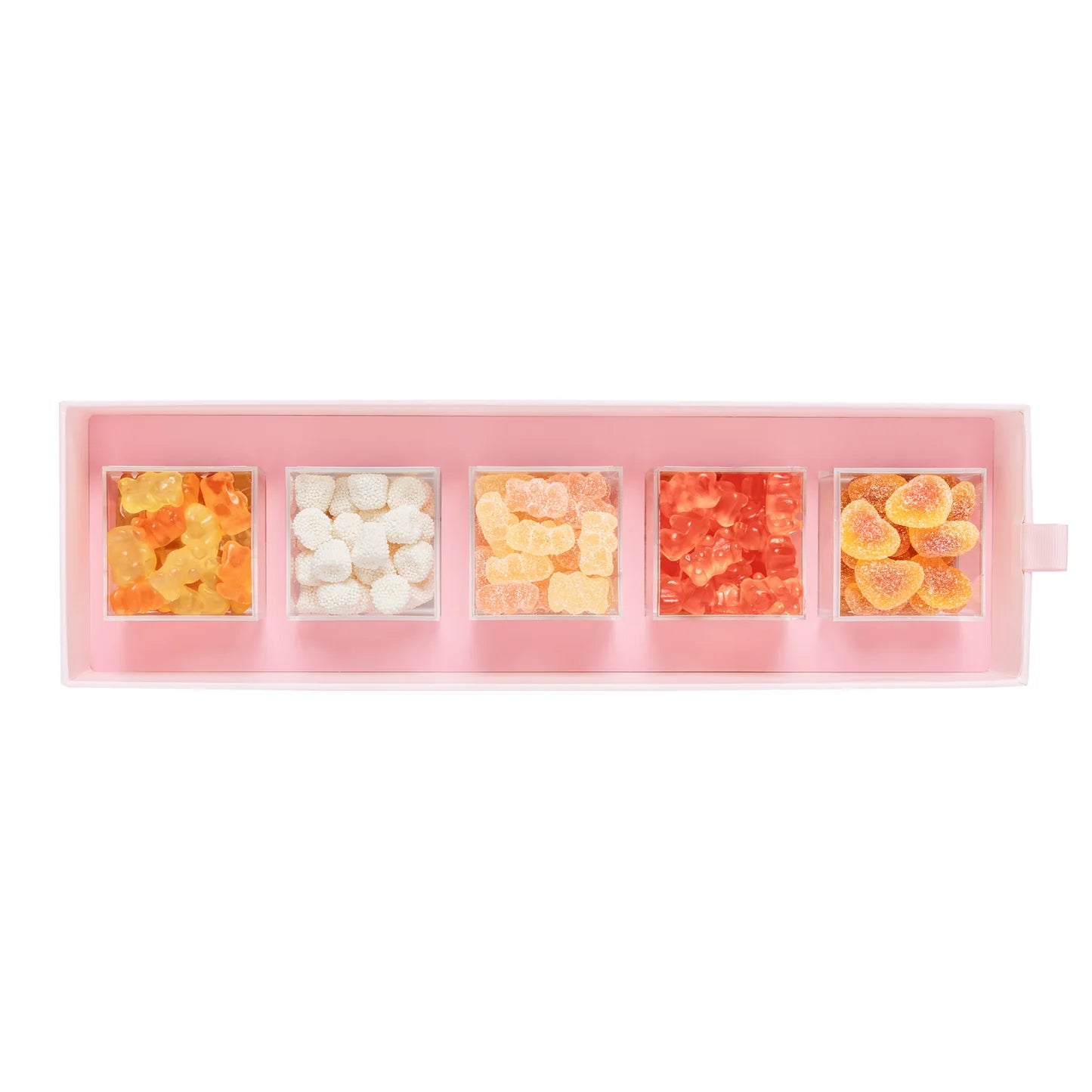 Champagne Flight 5-piece bento gift set 400g sweet as lid off
