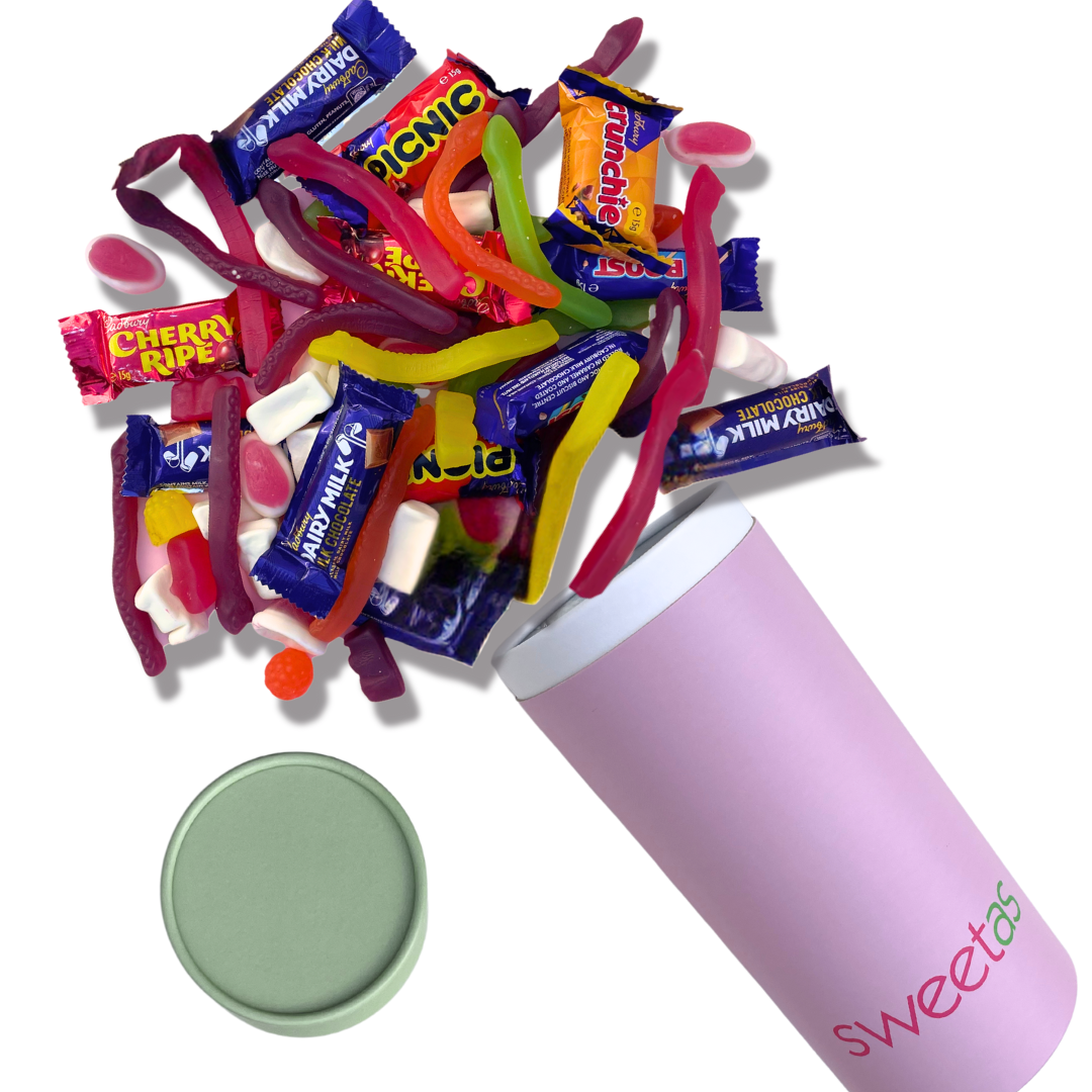 Chocolate and Lolly Treat Tube - 750g