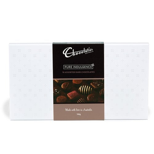 Chocolatier Pure Indulgence Assorted Dark Chocolates 190g