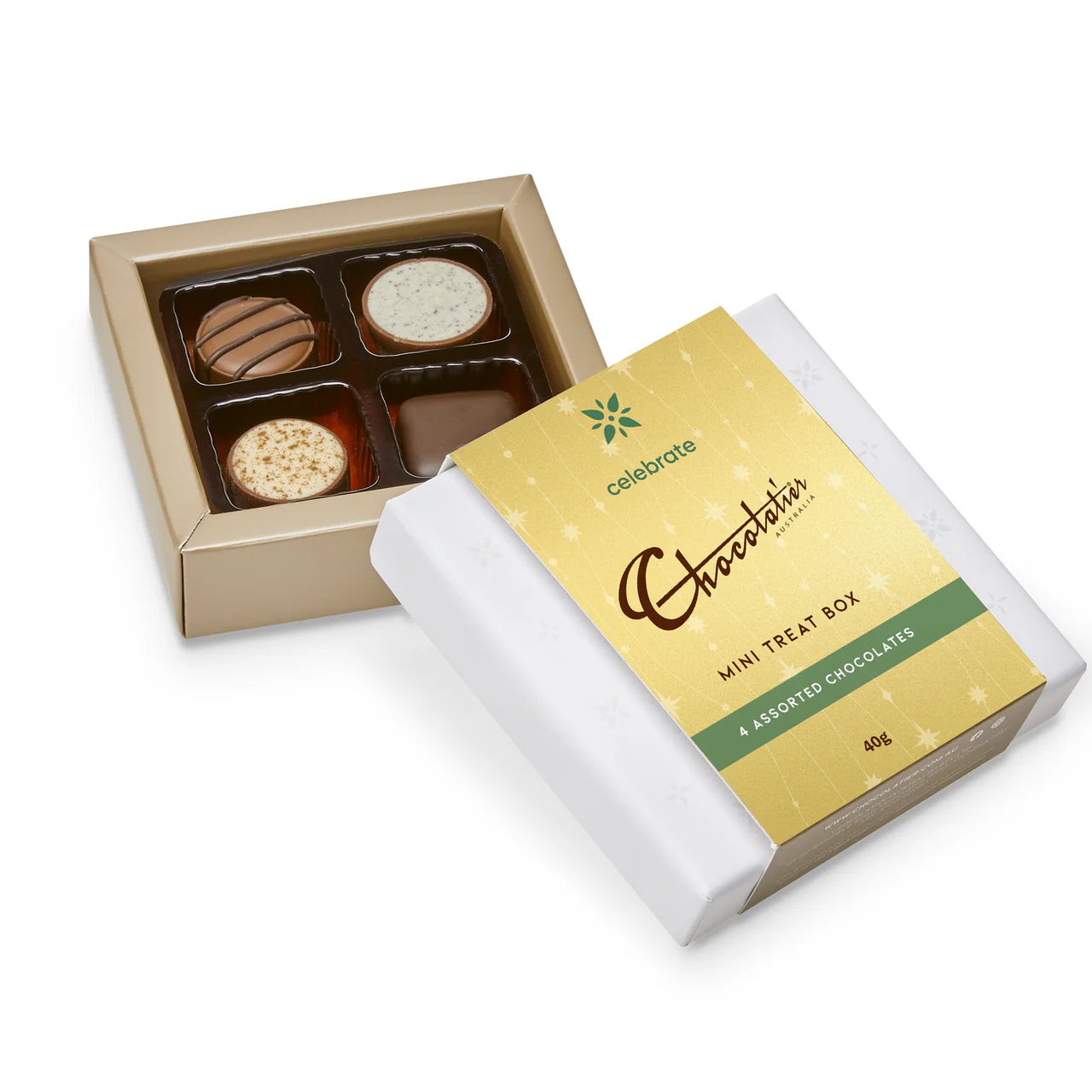Chocolatier 4 Luxurious Milk & Dark Mini Gift Box / 40g