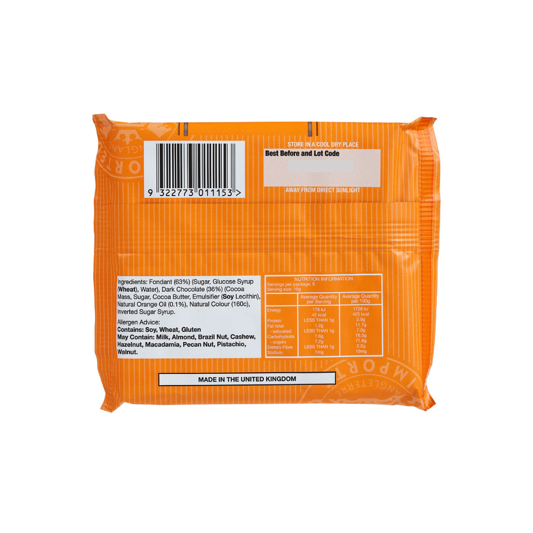 Dark Chocolate with Orange Creme 90g